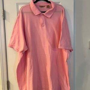 Roundtree & Yorke Soft Pink Polo Shirt